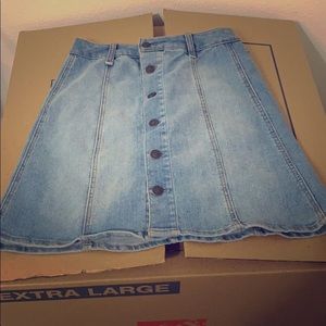 Jean skirt